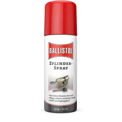 Zámkový olej s keramickými částicemi pro péči a čištění cylindrických vložek a zámků všeho druhu. Chrání před korozí a zamrzáním.